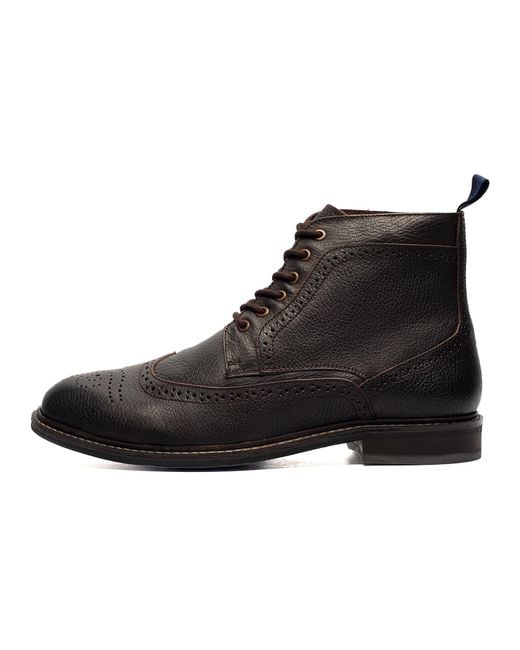 Catesby Black England Redheugh Leather for men