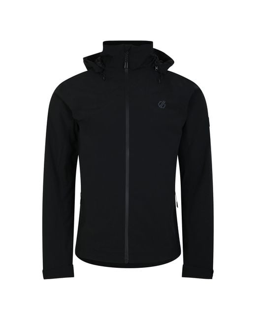 Dare 2b Black Switch Out Ii Waterproof Jacket for men
