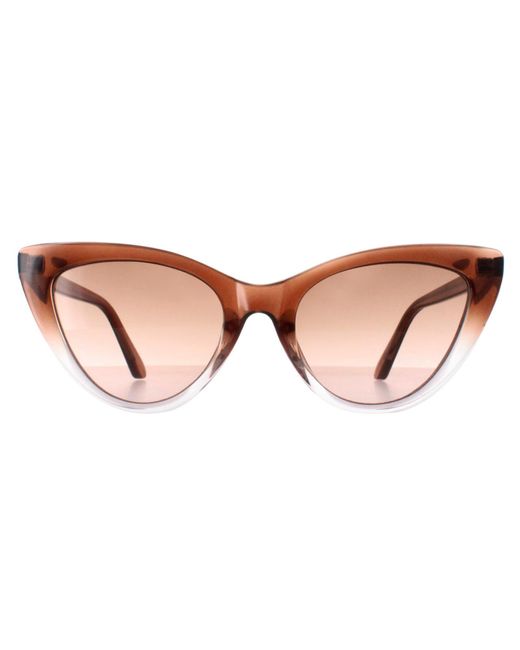 Guess Brown Cat Eye Gradient Gf6147