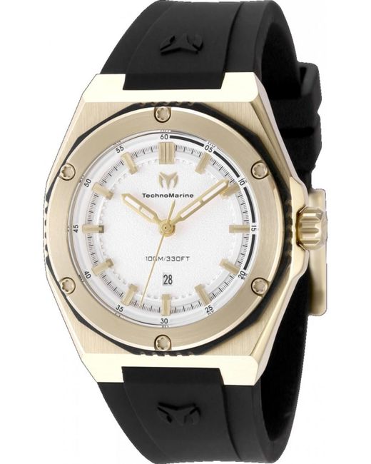 TechnoMarine Black Tm-416057 Ladies Coral Legacy Watch