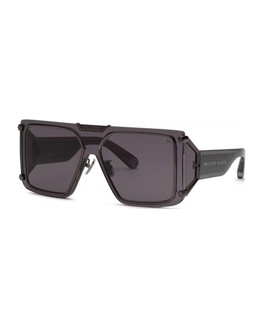 Philipp Plein Gray Spp096M 99 0I86 Sunglasses for men
