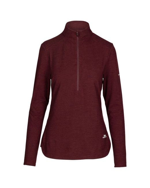 Trespass Purple Ladies Kansas Active Top (Mulberry Marl)
