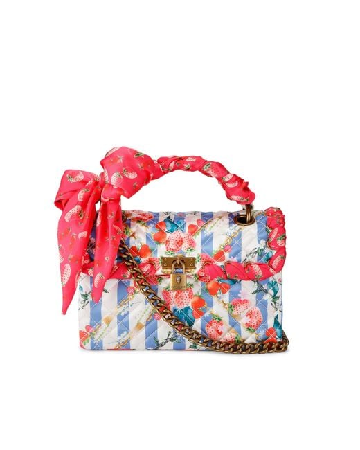 Kurt Geiger Red Brixton Scarf Bag