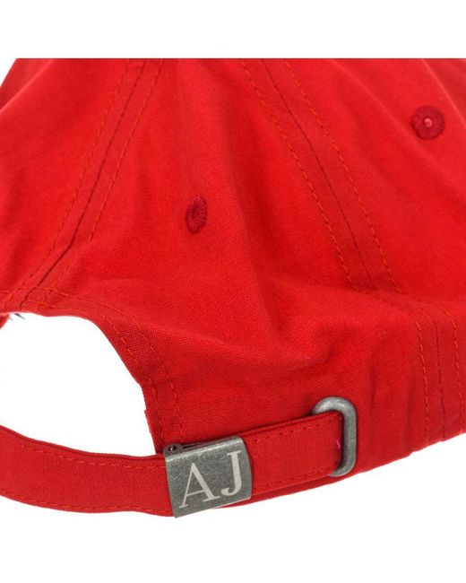 Armani Jeans-pet in het Red voor heren