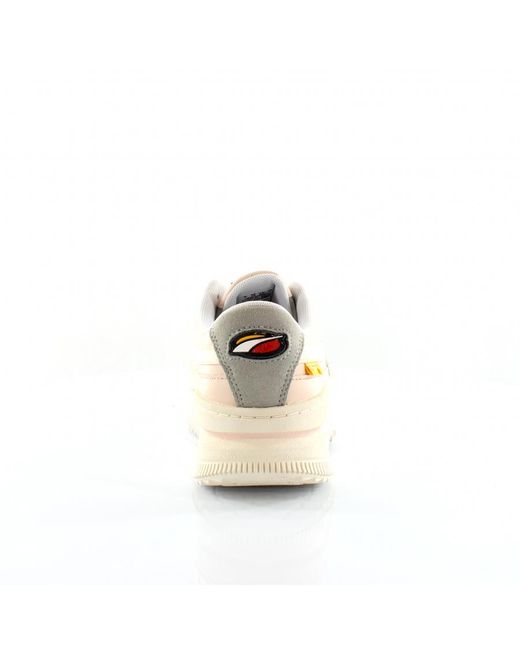 PUMA White Deva L Randomevent Light Trainers Leather