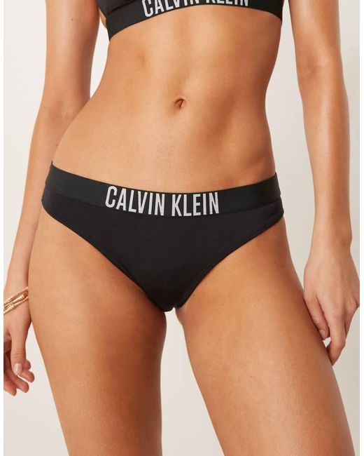 Calvin Klein Black Intense Power Bikini Bottoms