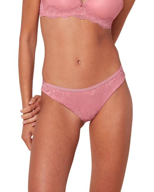 Triumph Pink Amourette Charm Brazilian Brief