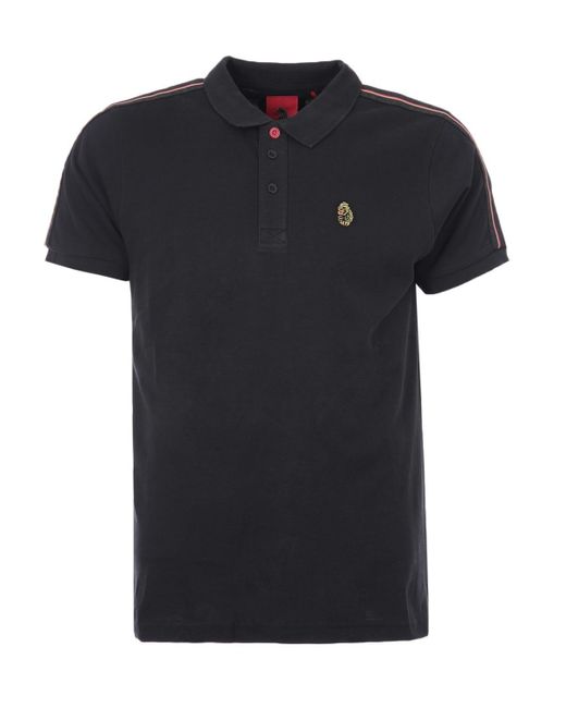 Luke 1977 Black New Willtape Polo Shirt for men