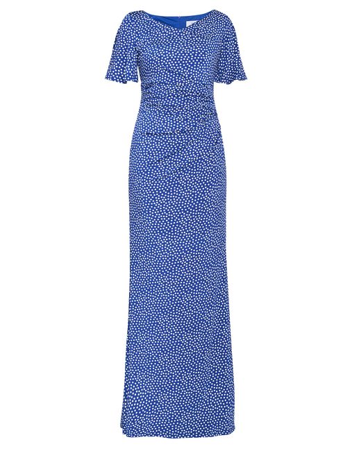 Gina Bacconi Blue Kasia Jersey Maxi Dress