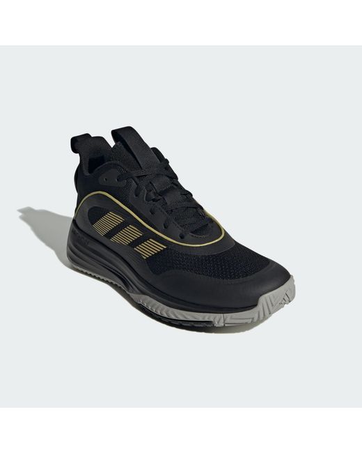 Adidas Black Own The Game 3 Shoes for men