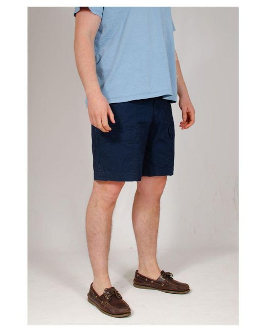 Nautica Blue Cargo Shorts for men