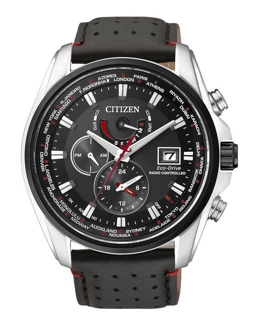 Citizen Black Watch At9036-08E Leather for men