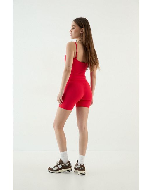 DSGN Studio Red Sculpt Cycling Short