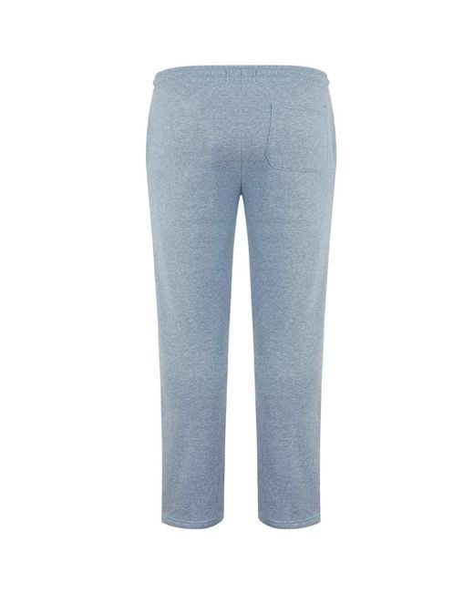 Firetrap Blue Fleece Joggers (Heather) for men
