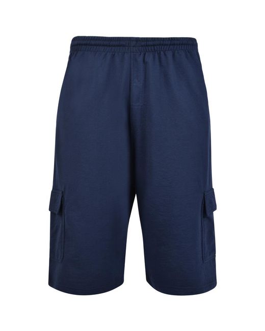 KAM Jeanswear Blue Kam Cargo Combat Big & Tall Shorts for men