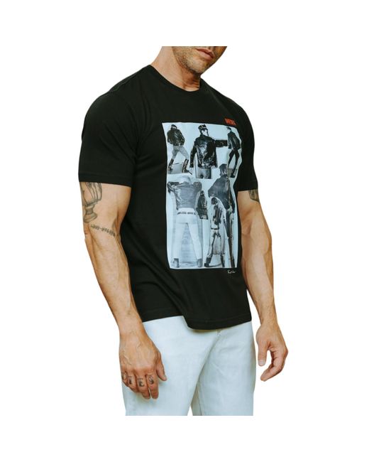 DIESEL Black Pr-T-Just T Shirts for men