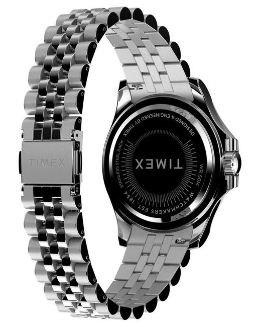 Timex Metallic Kaia Watch Tw2W33000 Stainless Steel (Archived)
