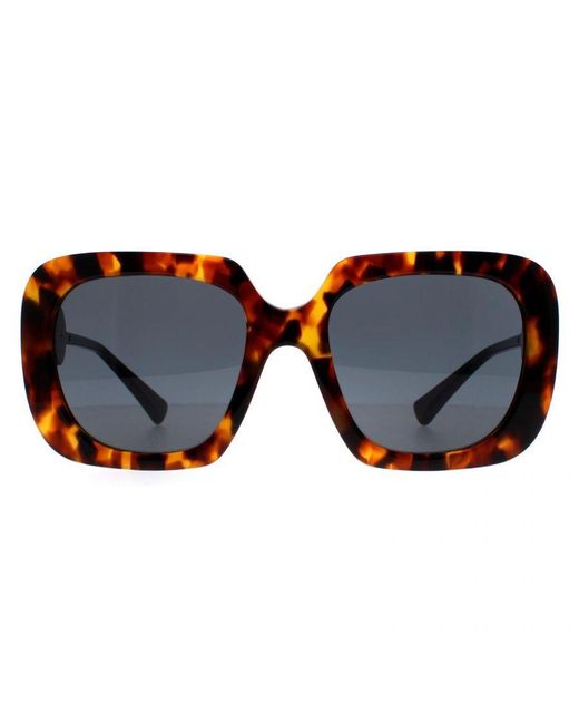 Versace Blue Square Light Havana Dark Ve4434