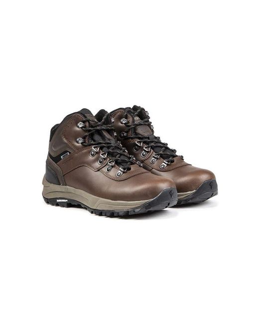 Hi-tec Brown Altitude Vi Hiking Boots for men