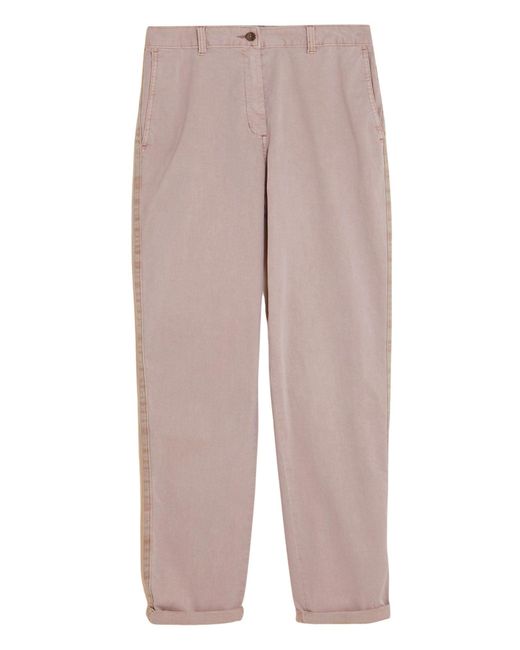 Secret Label Pink Tapered Ankle Grazer Chino Trousers