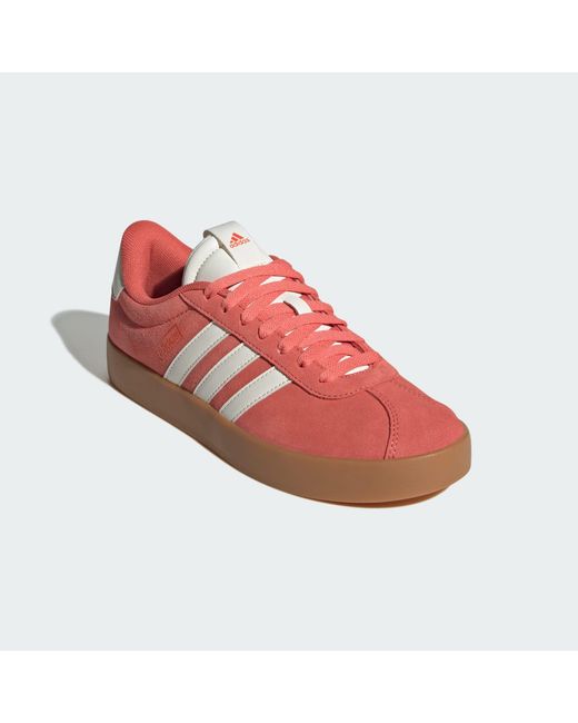 Adidas Originals Red Vl Court 3.0 Shoes
