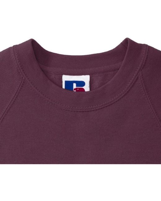 Russell Purple Classic Sweatshirt