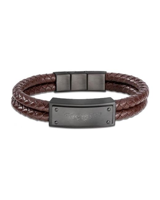 Police Brown Pejgb2009032 Bracelet for men