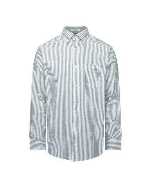 Gant Blue Reg Classic Oxf for men