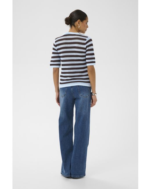 Kaffe Pullover Kahillay Pullover Regular Fit in het Blue