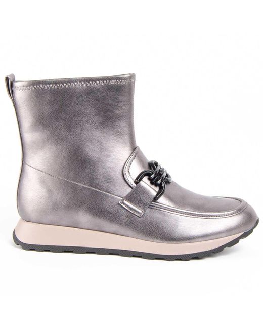 Montevita Gray Ankle Boot Calig