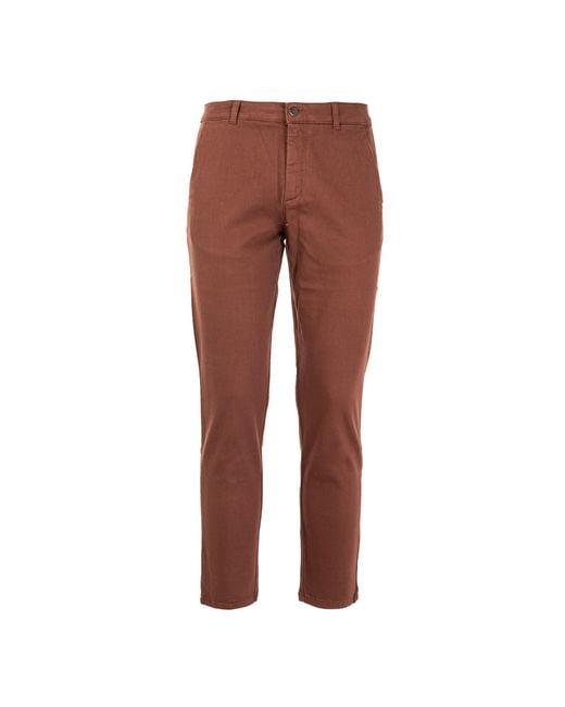 Reign Broek Model New Oliver Bergen in het Brown voor heren