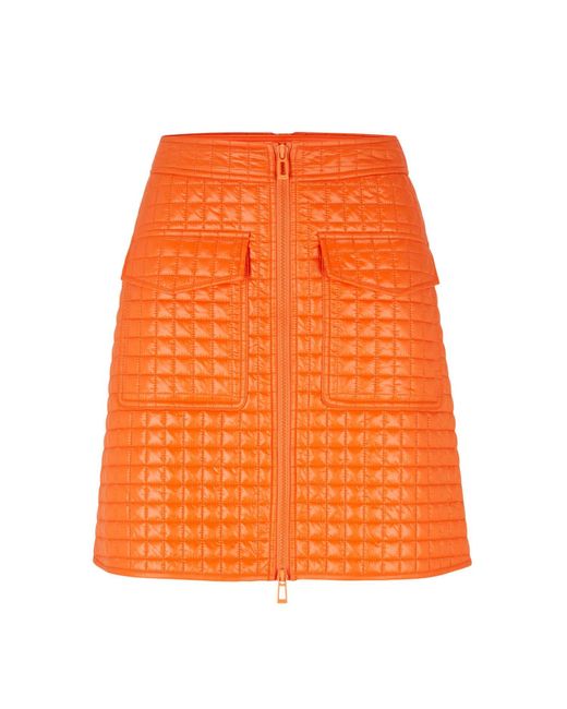 HUGO Damesrok Radoje-1 In Rood in het Orange