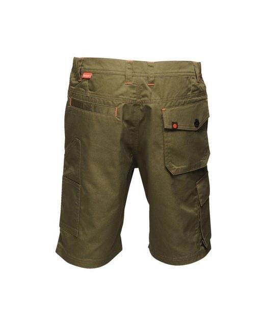 Regatta Green Heroic Cargo Shorts for men