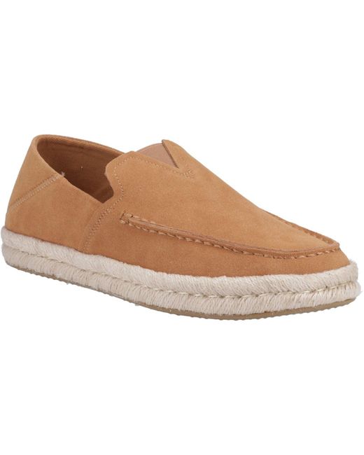 TOMS Brown Alonso 100% Cow Espadrilles for men