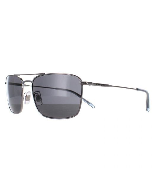 Arnette Gray Rectangle Dark An3088 Boulevardier Metal for men