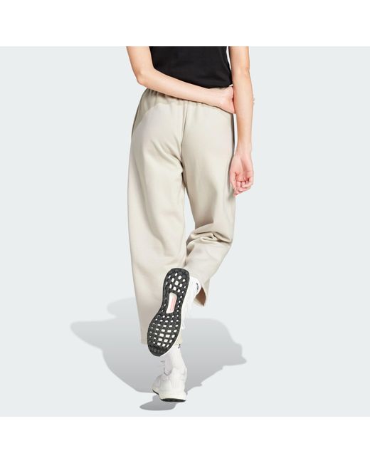 Adidas Natural Essentials Contemporary Logo Fleece Barrel Pants