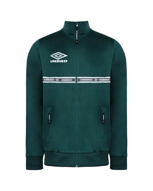 Umbro Green Taped Track Jacket for men