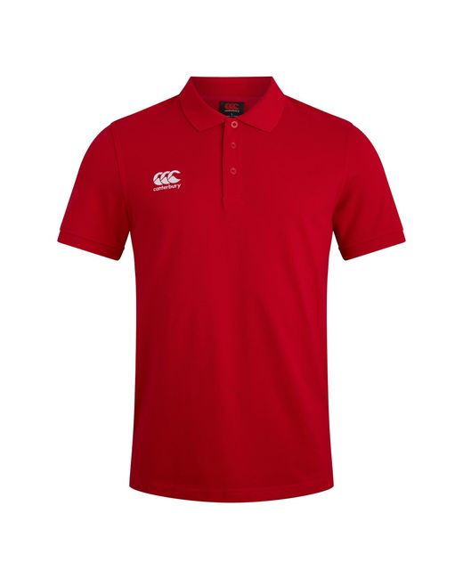 Canterbury Red Ladies Waimak Polo Shirt (Flag)