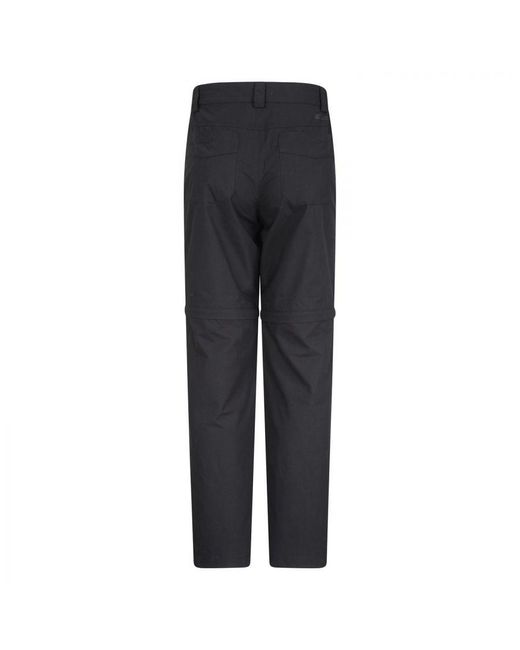 Mountain Warehouse Blue Ladies Quest Zip-Off Hiking Trousers ()