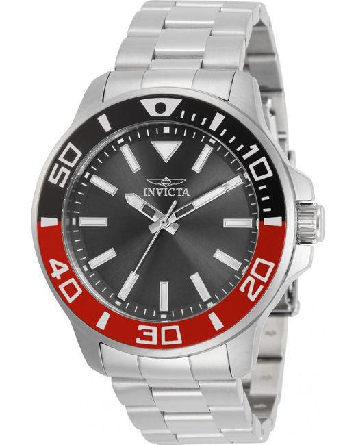 INVICTA WATCH Gray In-30743 Pro Diver Watch for men