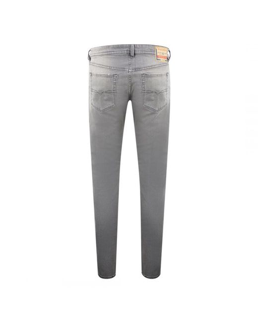 DIESEL Gray Buster-X Rm041 Jeans for men
