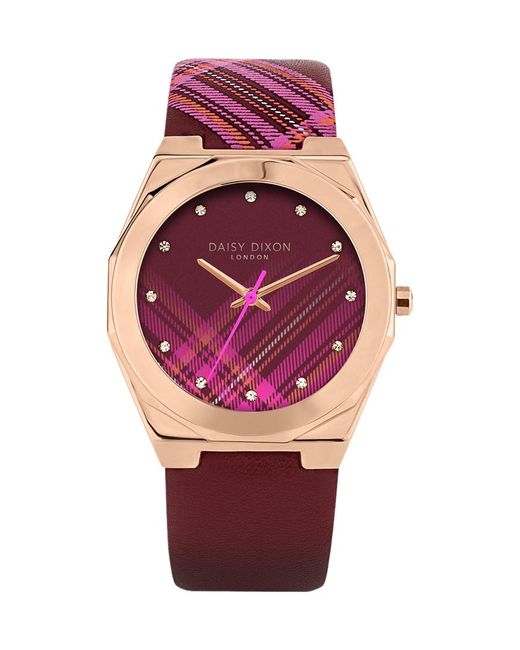 Daisy Dixon Pink Dd118Prg Ladies Alessandra Watch