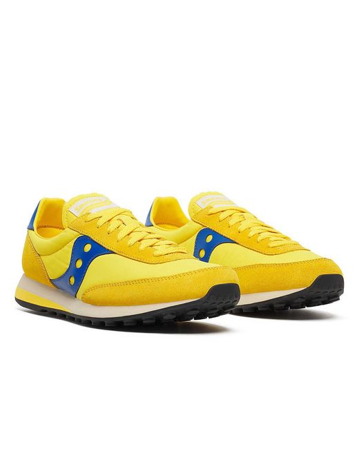 Saucony Yellow Trainer 80/ Trainers