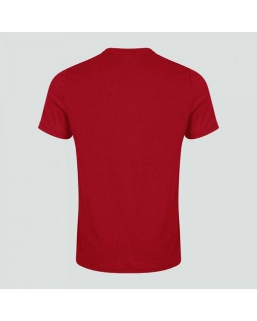 Canterbury Red Adult Club Dry T-Shirt