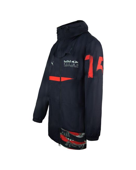 PUMA Blue Bull Racing Rct Long Sleeve Zip Up Jacket 577760 01 Nylon for men