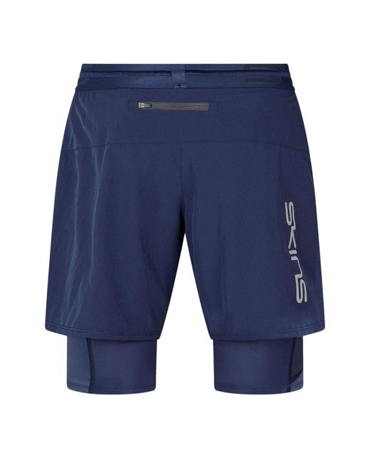 Skins Blue Series-3 Performance Training Running Shorts for men