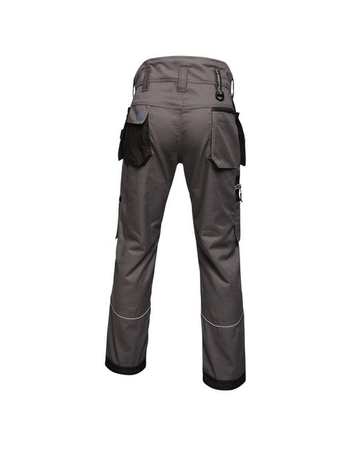 Regatta Black Execute Holster Premium Work Trousers for men