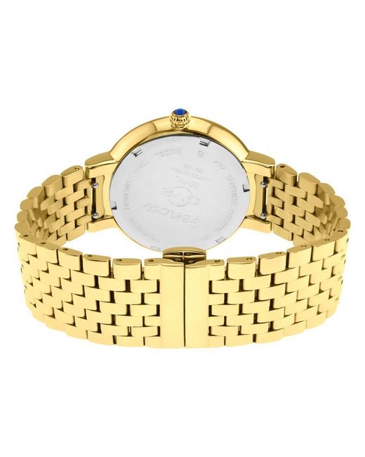 Gv2 Metallic Genoa Ss Ip Case, Mop Dial, Ipyg Stainless Steel Bracelet