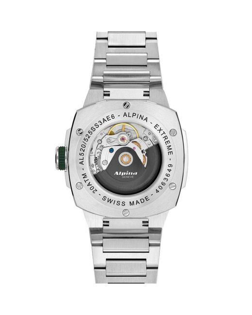 Alpina Gray Alpiner Extreme Automatic Watch Al-525Gr3Ae6B Stainless Steel (Archived) for men
