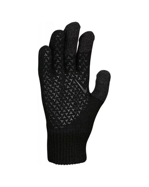 Nike Black 2.0 Knitted Grip Gloves for men